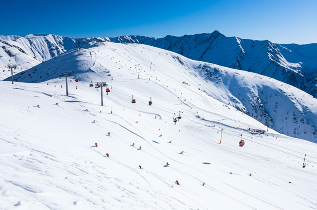 Gudauri mountain resort